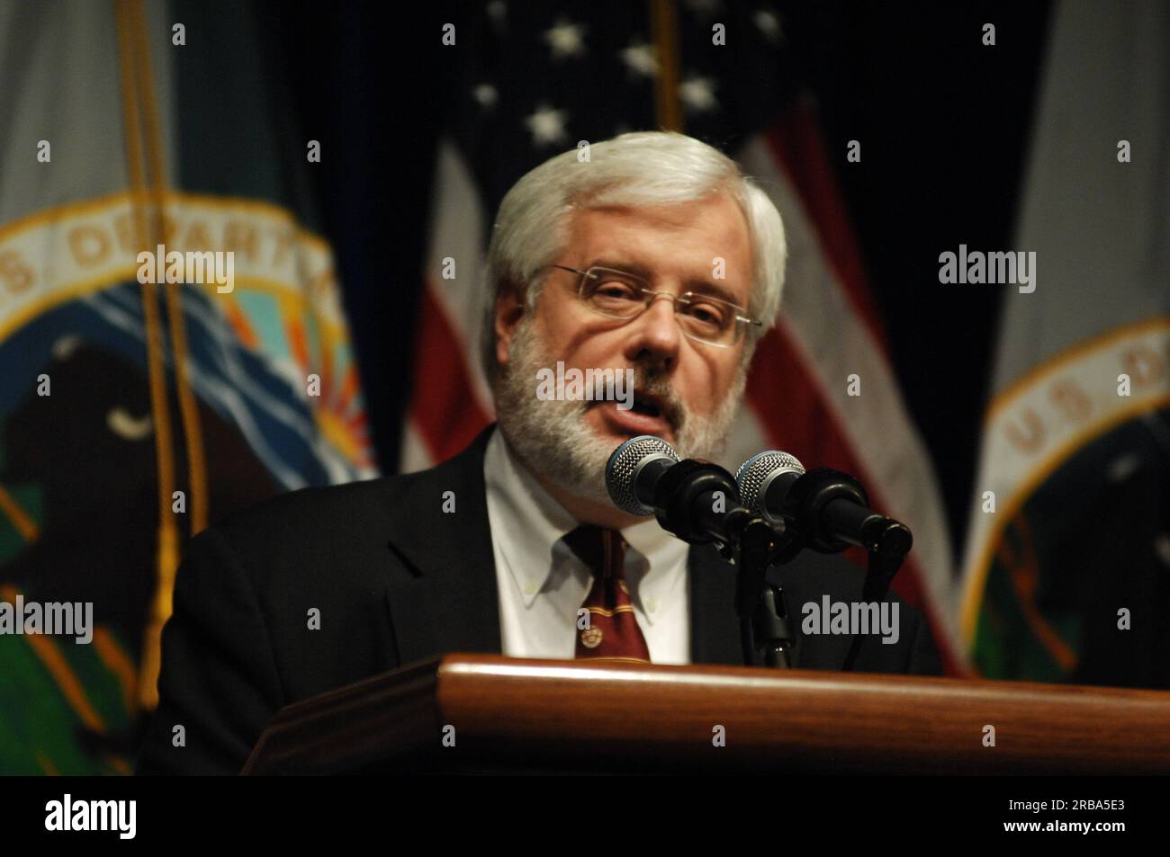 Riunione di addio al Main Interior per il Segretario uscente Dirk Kempthorne Foto Stock