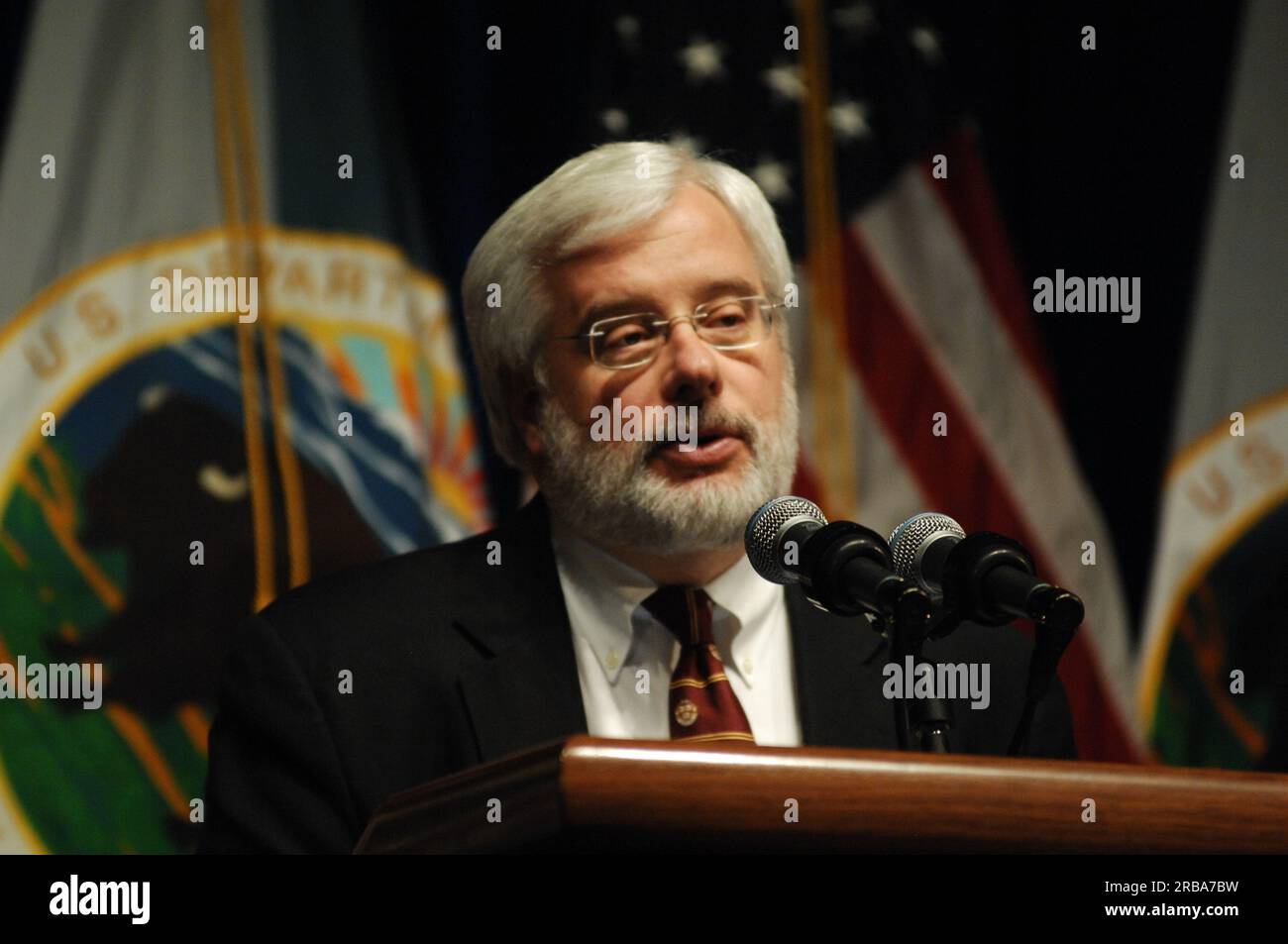 Riunione di addio al Main Interior per il Segretario uscente Dirk Kempthorne Foto Stock