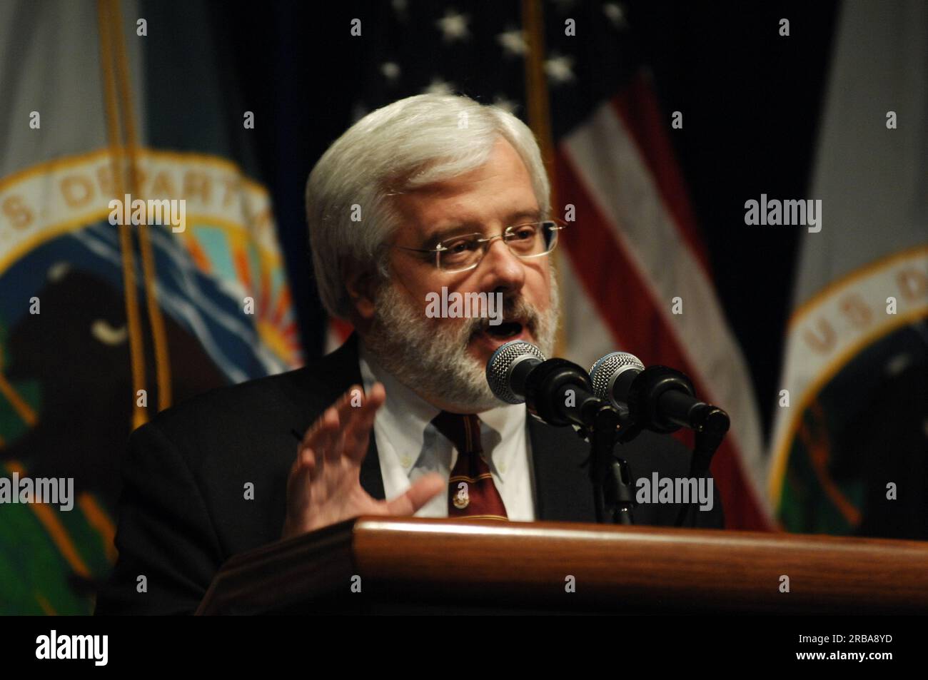 Riunione di addio al Main Interior per il Segretario uscente Dirk Kempthorne Foto Stock