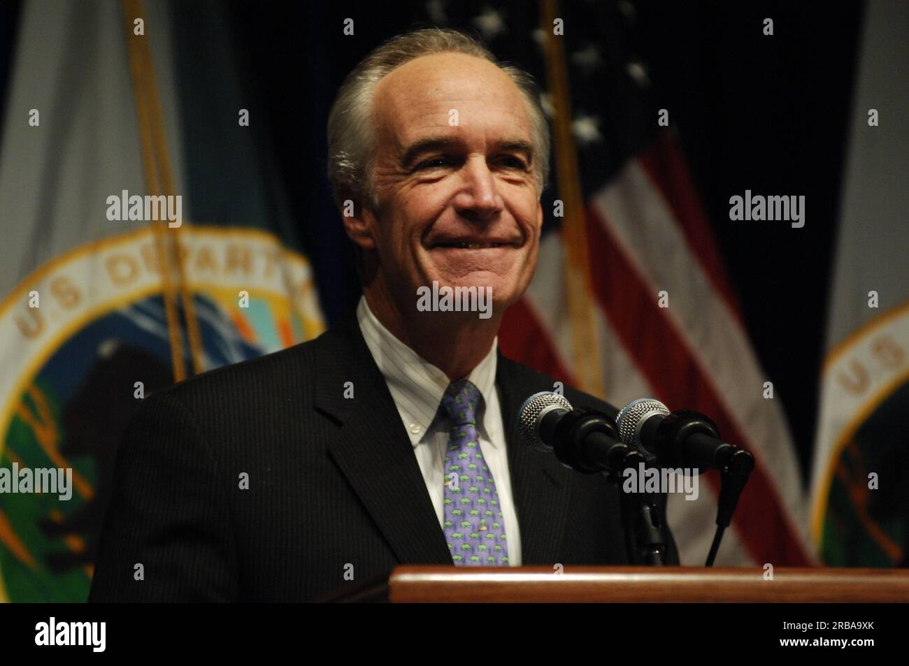 Riunione di addio al Main Interior per il Segretario uscente Dirk Kempthorne Foto Stock
