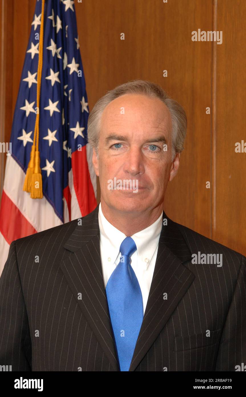 Ritratto ufficiale del Segretario Dirk Kempthorne Foto Stock