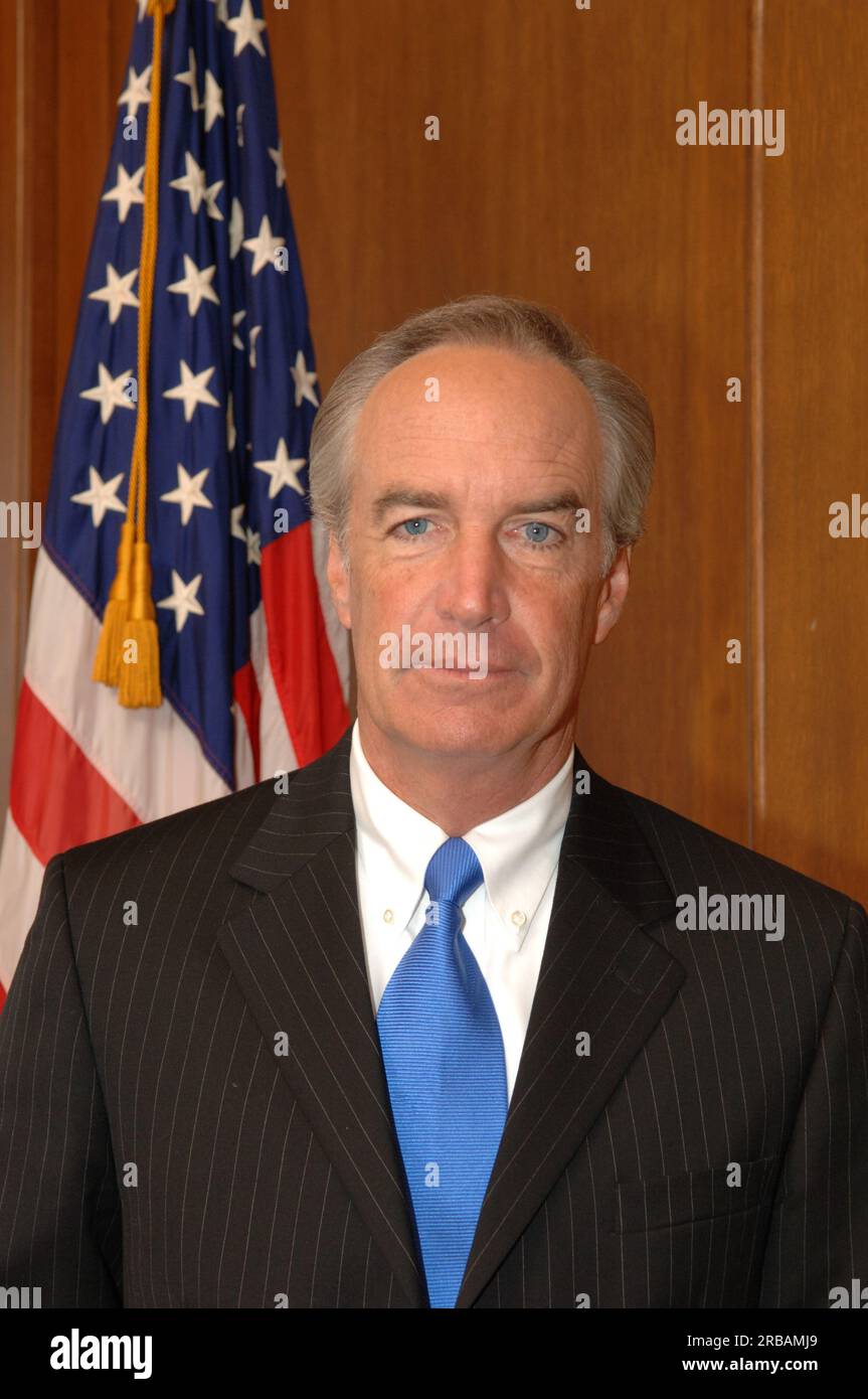 Ritratto ufficiale del Segretario Dirk Kempthorne Foto Stock