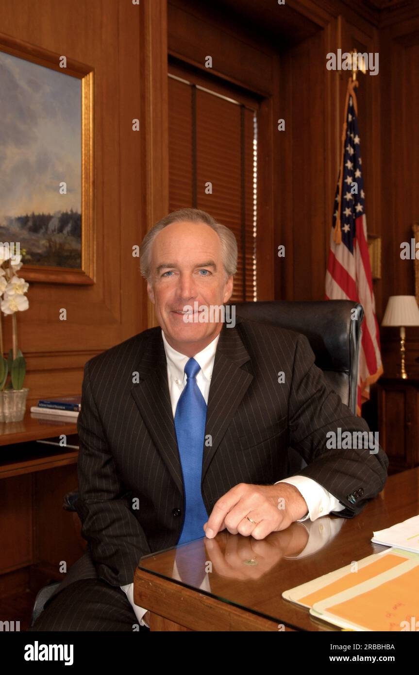 Ritratto ufficiale del Segretario Dirk Kempthorne Foto Stock