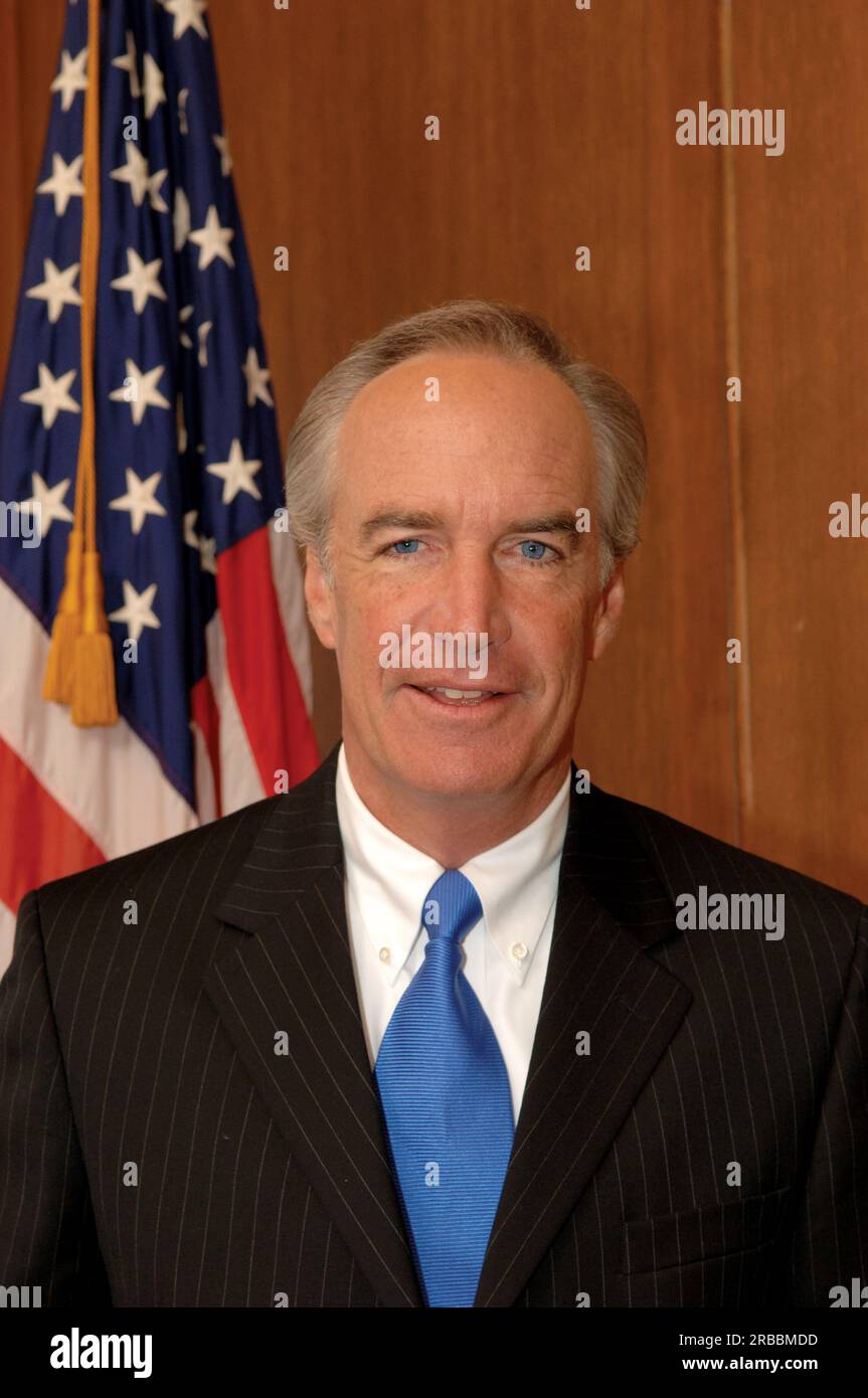 Ritratto ufficiale del Segretario Dirk Kempthorne Foto Stock