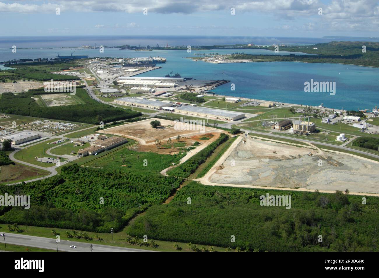 Tour delle isole del Pacifico: Visita del segretario Dirk Kempthorne e degli assistenti a Guam, Stati Uniti Territorio Foto Stock