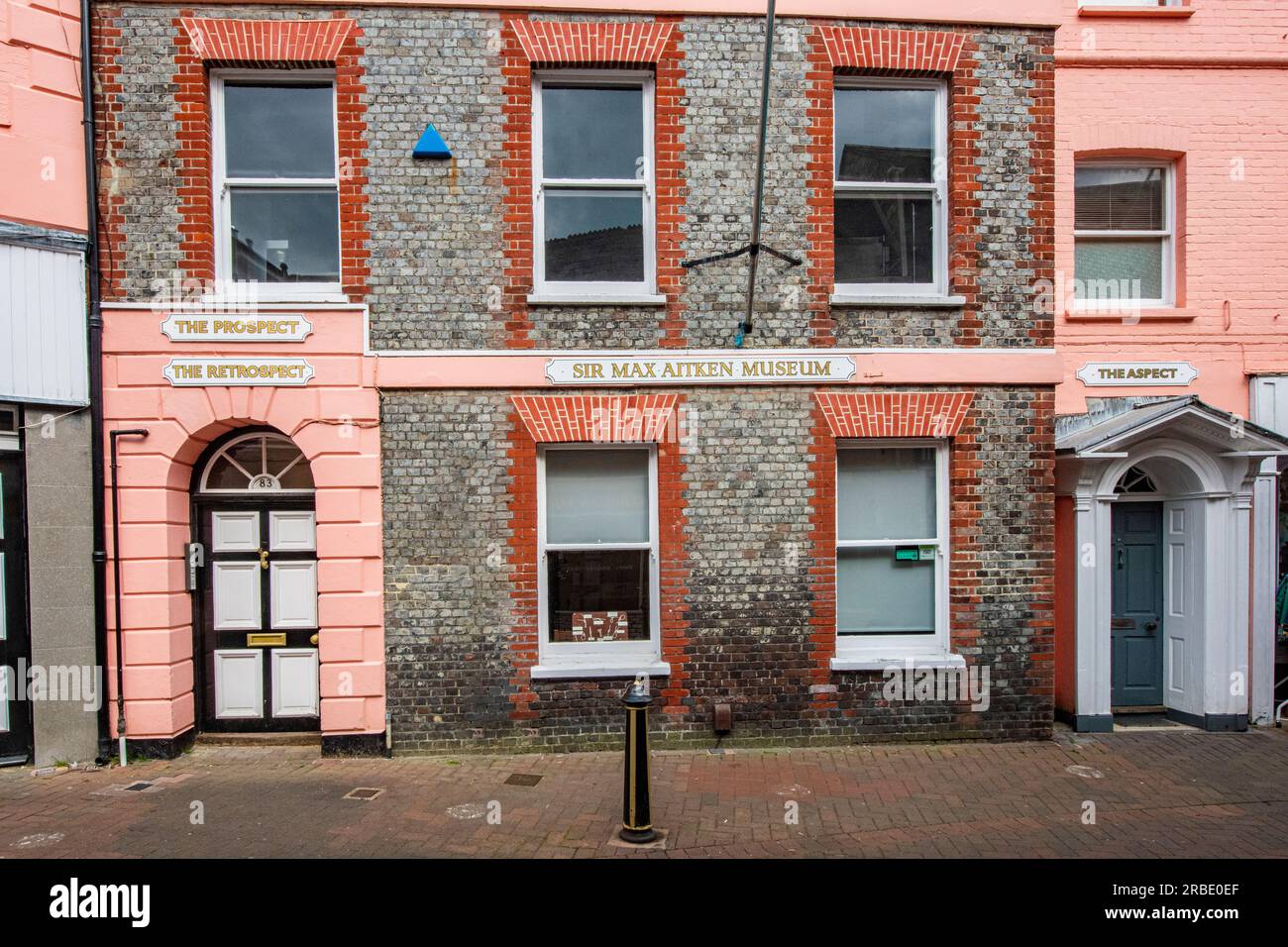 Il Sir Max Aitken Museum of Marine History a Cowes High Street, Isola di Wight, Inghilterra, Regno Unito Foto Stock