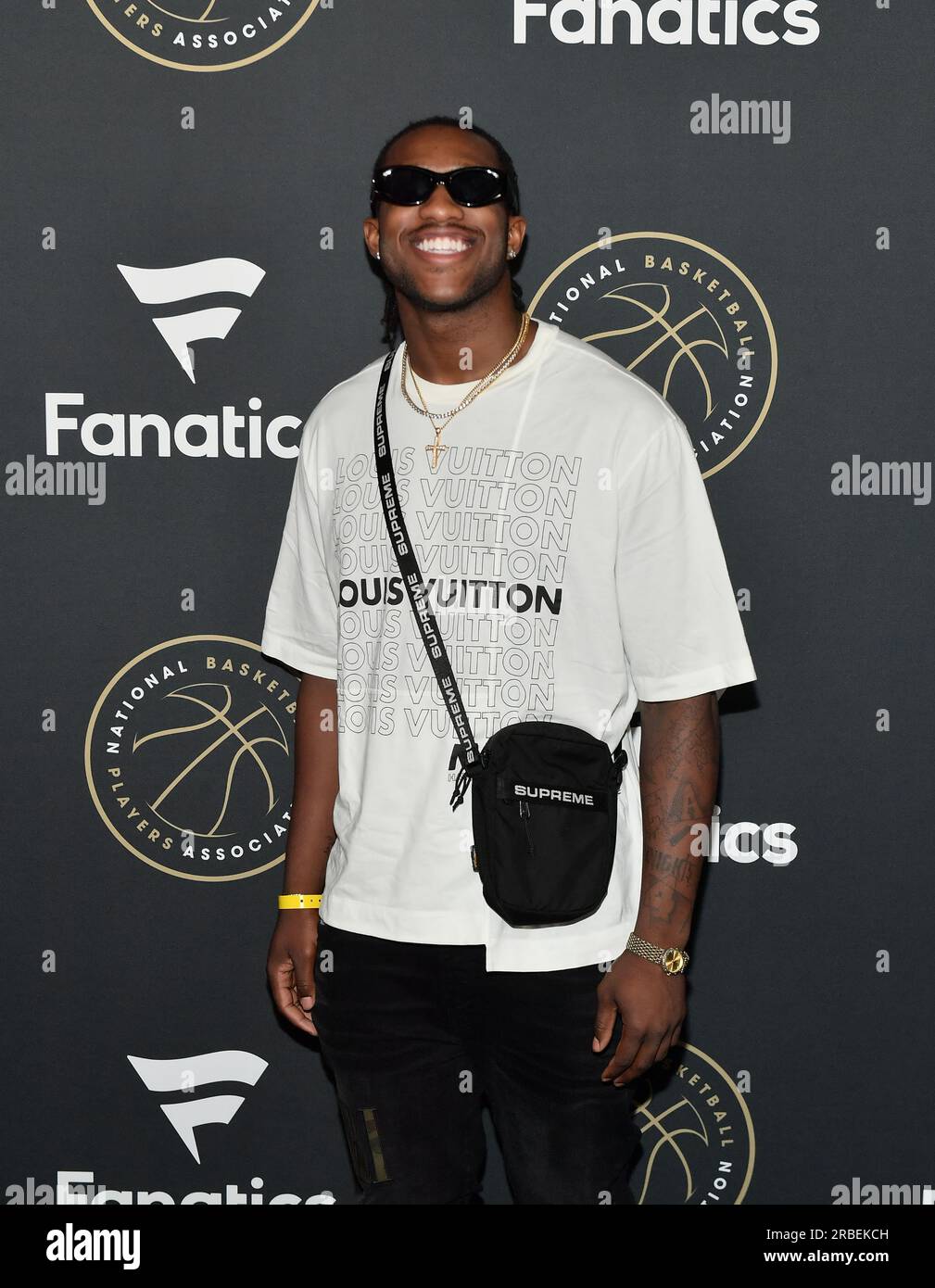 Las Vegas, Stati Uniti. 9 luglio 2023. David Singleton partecipa al Fanatics x NBPA Summer Players Party al TAO Nightclub di Las Vegas, Nevada, l'8 luglio 2023. (Foto di Bryan Steffy/Sipa USA) credito: SIPA USA/Alamy Live News Foto Stock