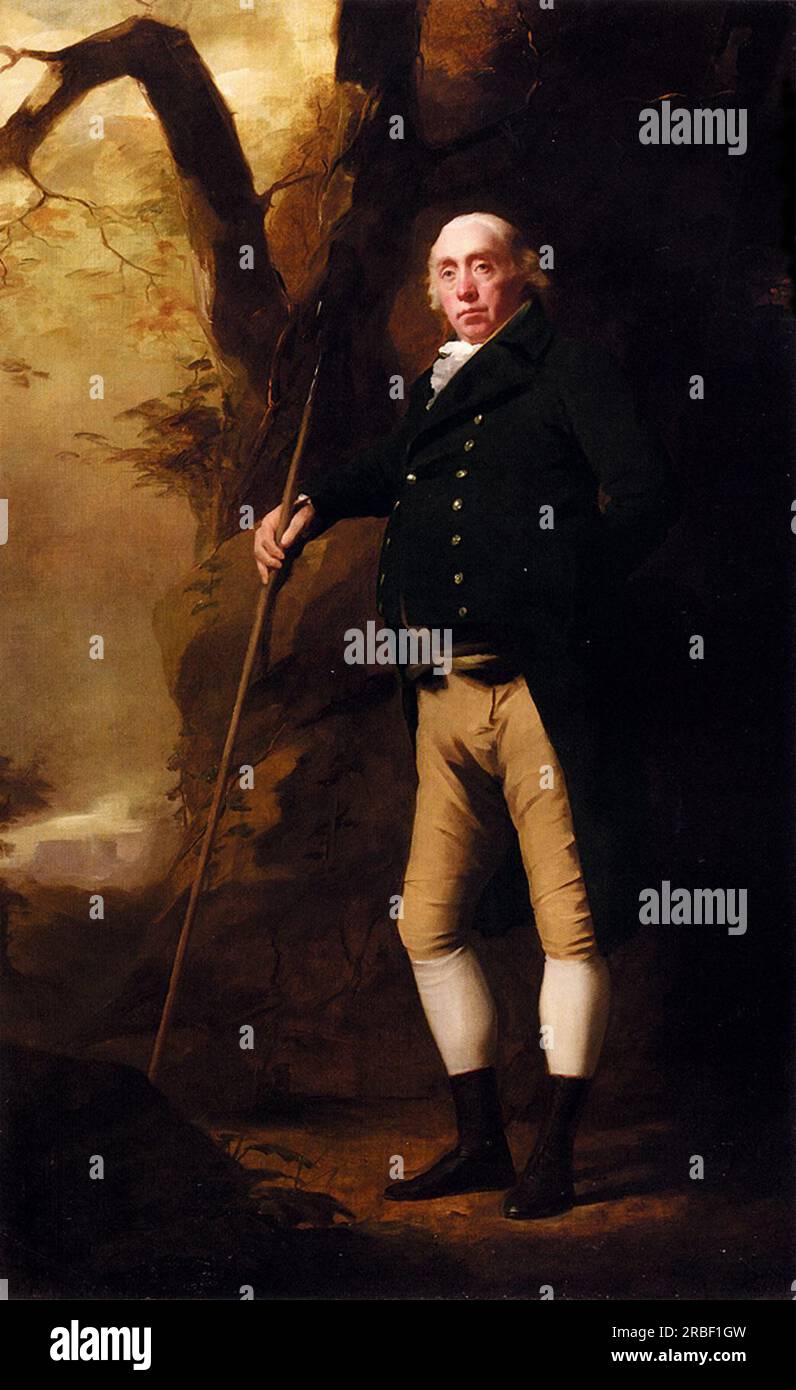 Ritratto di Alexander Keith di Ravelston, Midlothian di Henry Raeburn Foto Stock