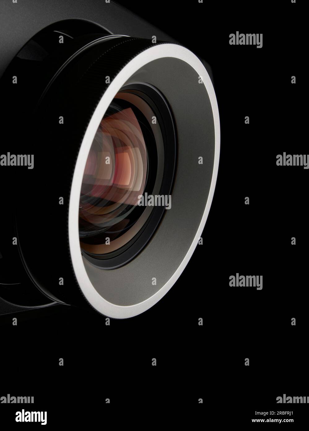 obiettivo della fotocamera Foto Stock