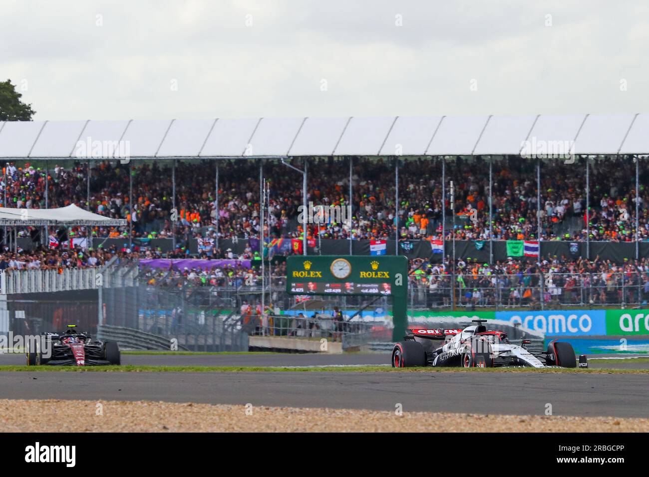 Nick DeVries (NED) Scuderia AlphaTauri durante LA FORMULA 1 ARAMCO BRITISH GRAND PRIX 2023 - jUL7-9 Silverstone, Gran Bretagna Foto Stock