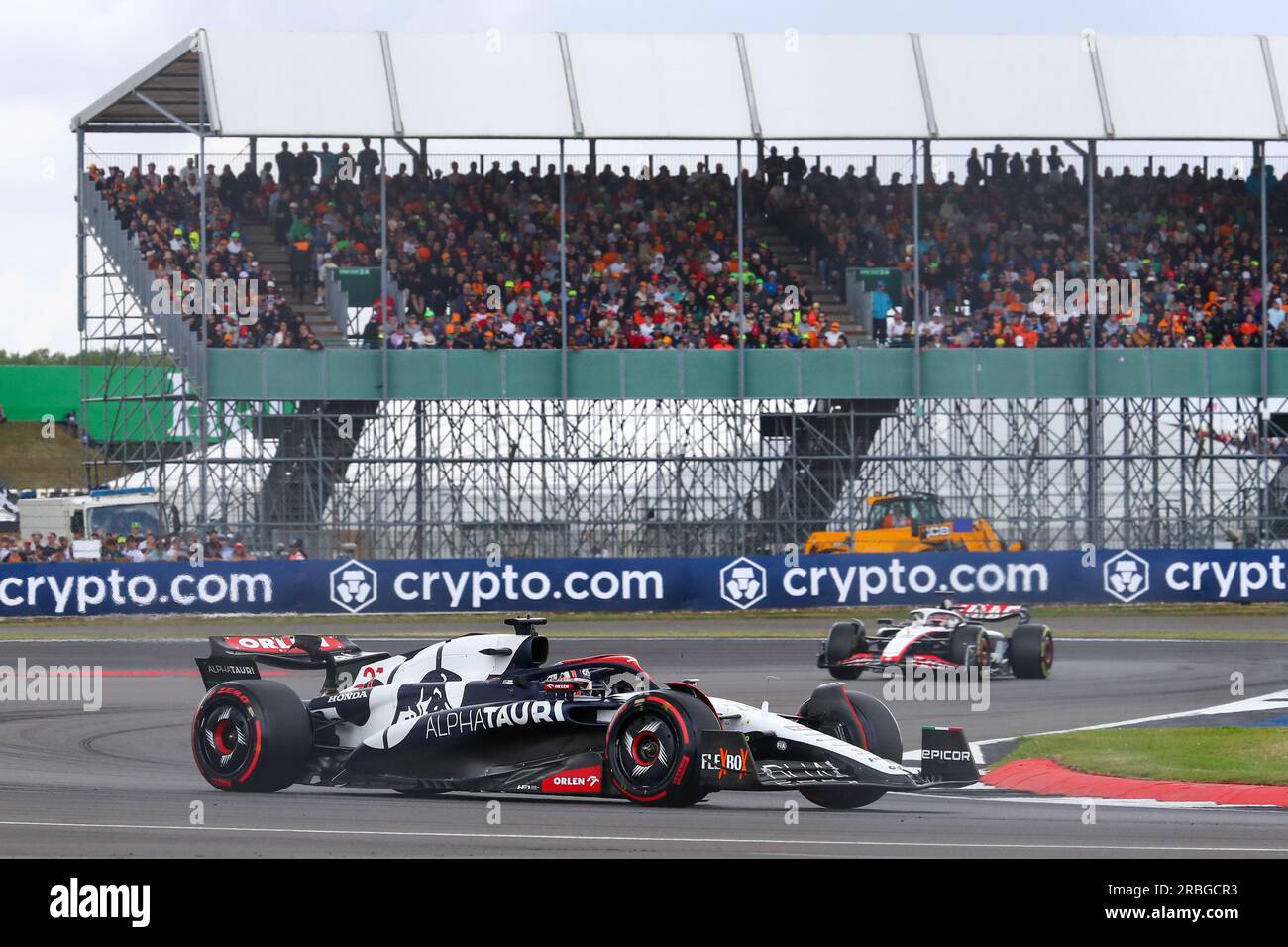 Nick DeVries (NED) Scuderia AlphaTauri durante LA FORMULA 1 ARAMCO BRITISH GRAND PRIX 2023 - jUL7-9 Silverstone, Gran Bretagna Foto Stock