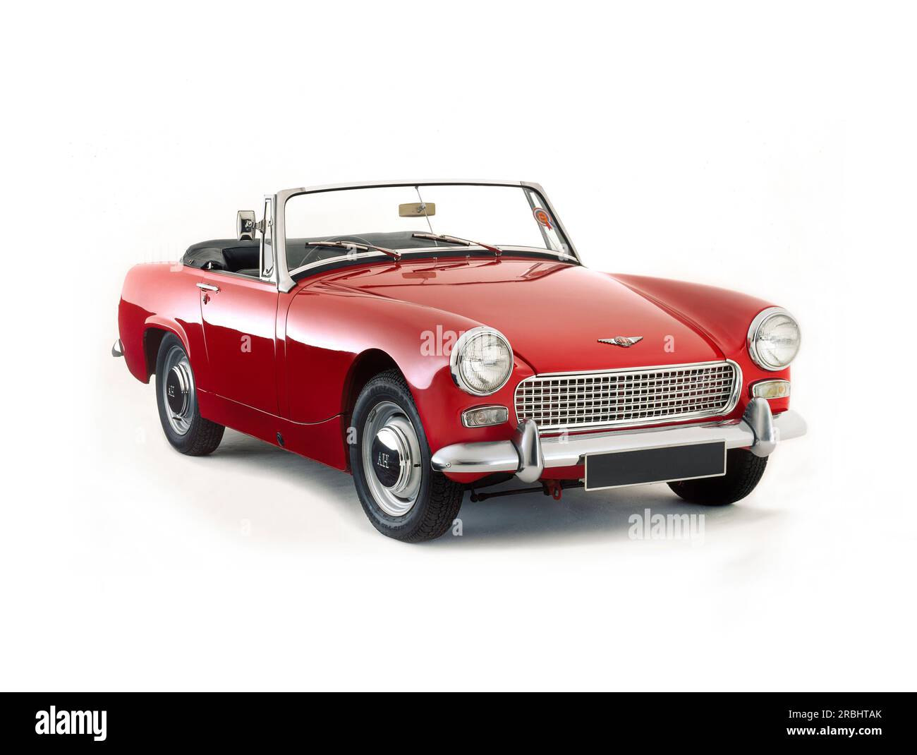 Un Austin Healey Sprite MkIV in studio Foto Stock