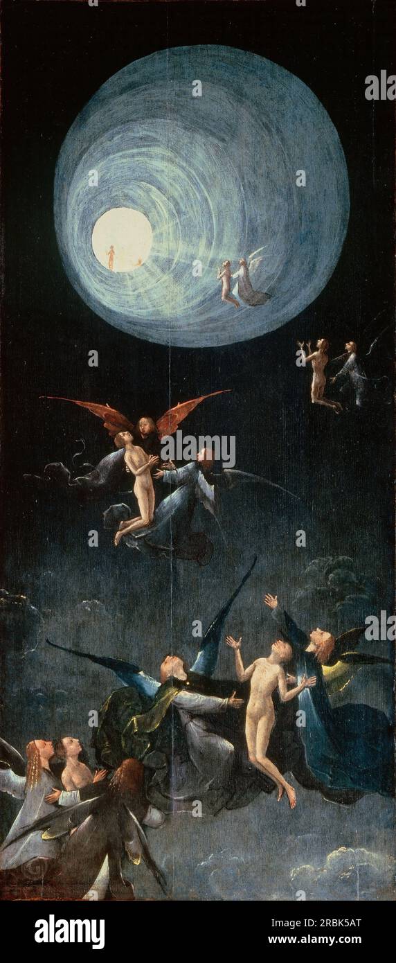 L'ascesa del Beato Hieronymus Bosch (1450-1516) Foto Stock