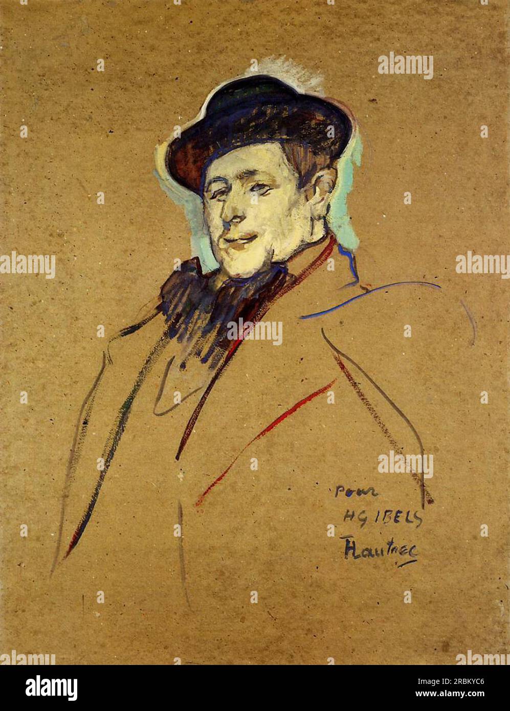 Henri Gabriel Ibels 1893 di Henri de Toulouse-Lautrec Foto Stock