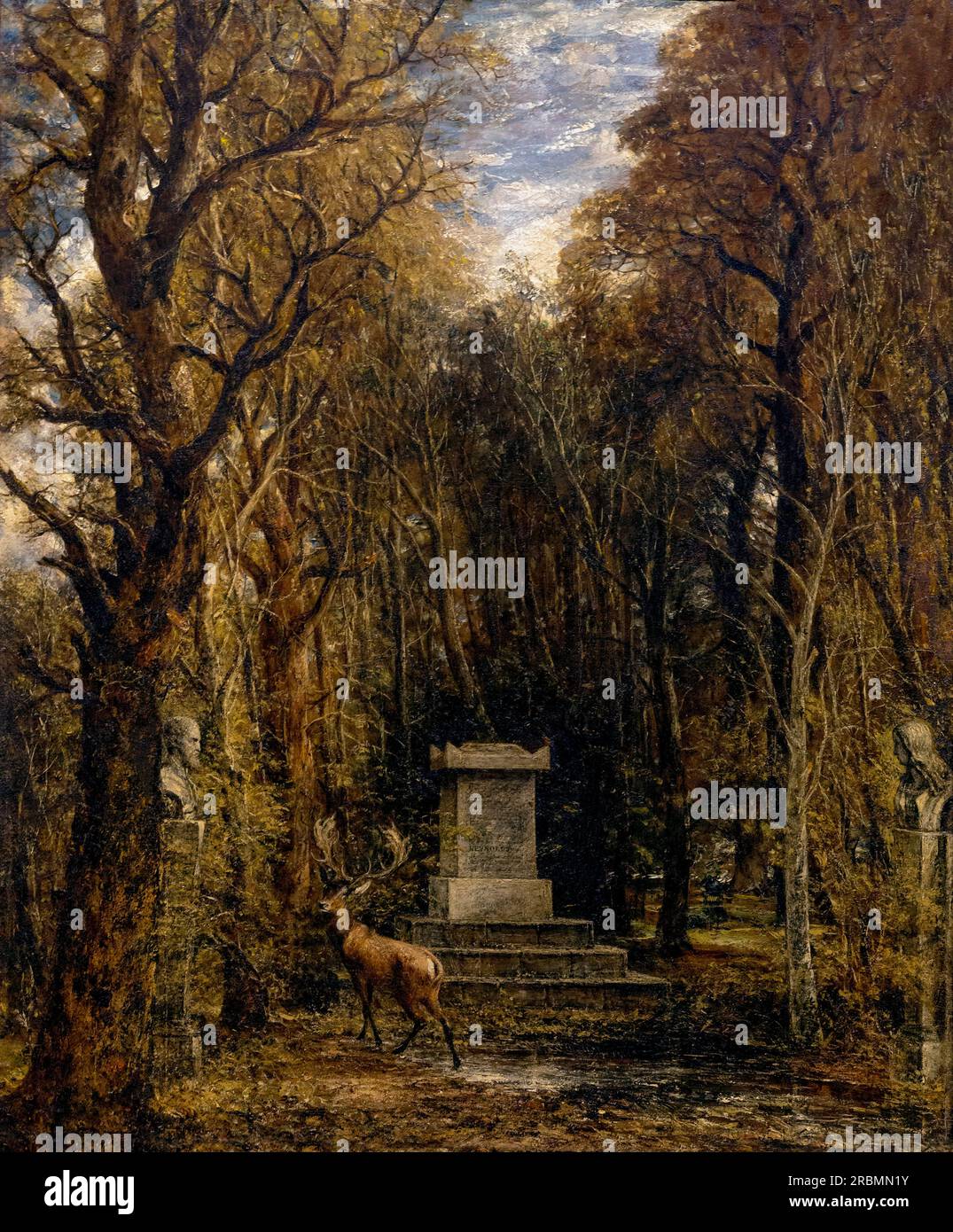Cenotafio alla memoria di Giosuè Reynolds, Giovanni Constable, 1833-6, Foto Stock