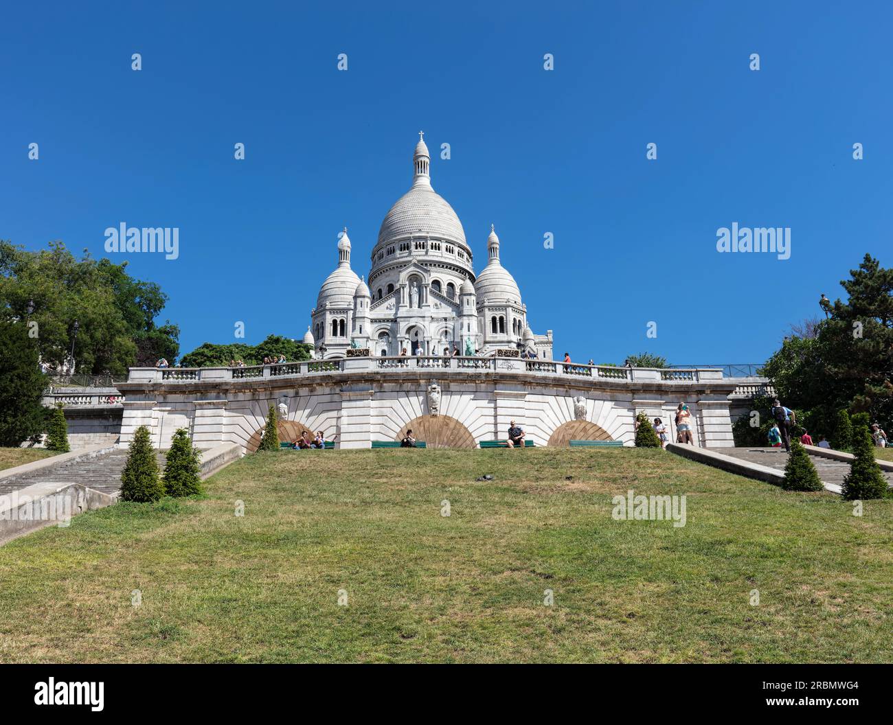 La Basilica del Sacro cuore di Montmartre o Basilica del Sacro cuore