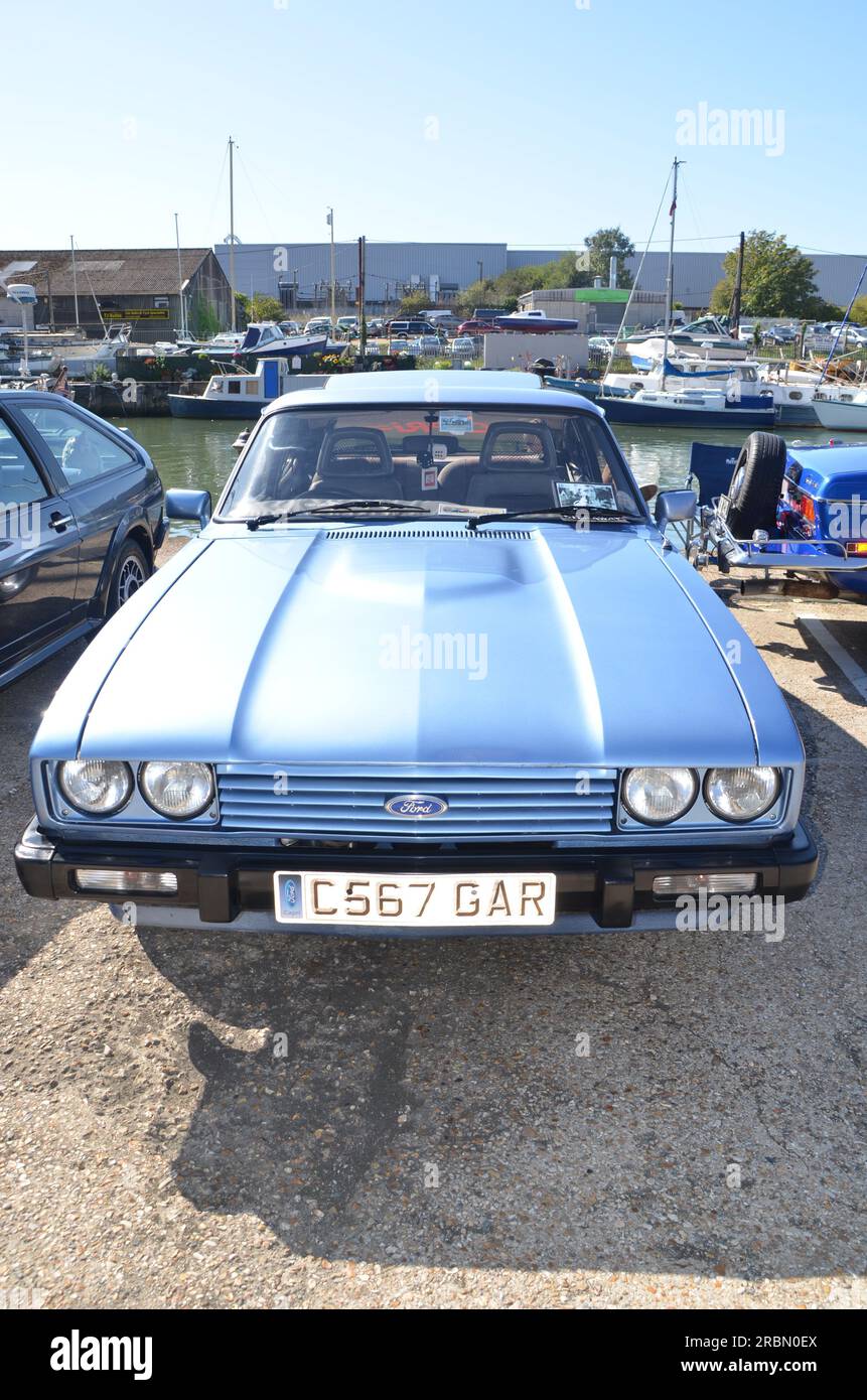 Ford Capri classica del 1985 Foto Stock