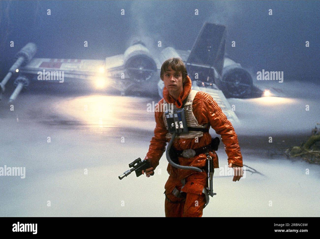 Star Wars episodio V The Empire colpisce Mark Hamill Foto Stock