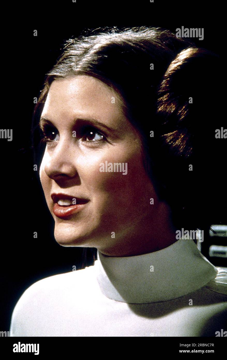 Star Wars Star Wars episodio IV - Una nuova speranza Carrie Fisher Principessa Leia Foto Stock