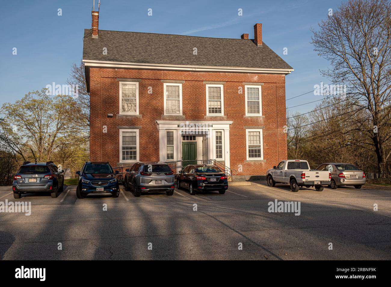 Petersham, Massachusetts Town Hall Foto Stock