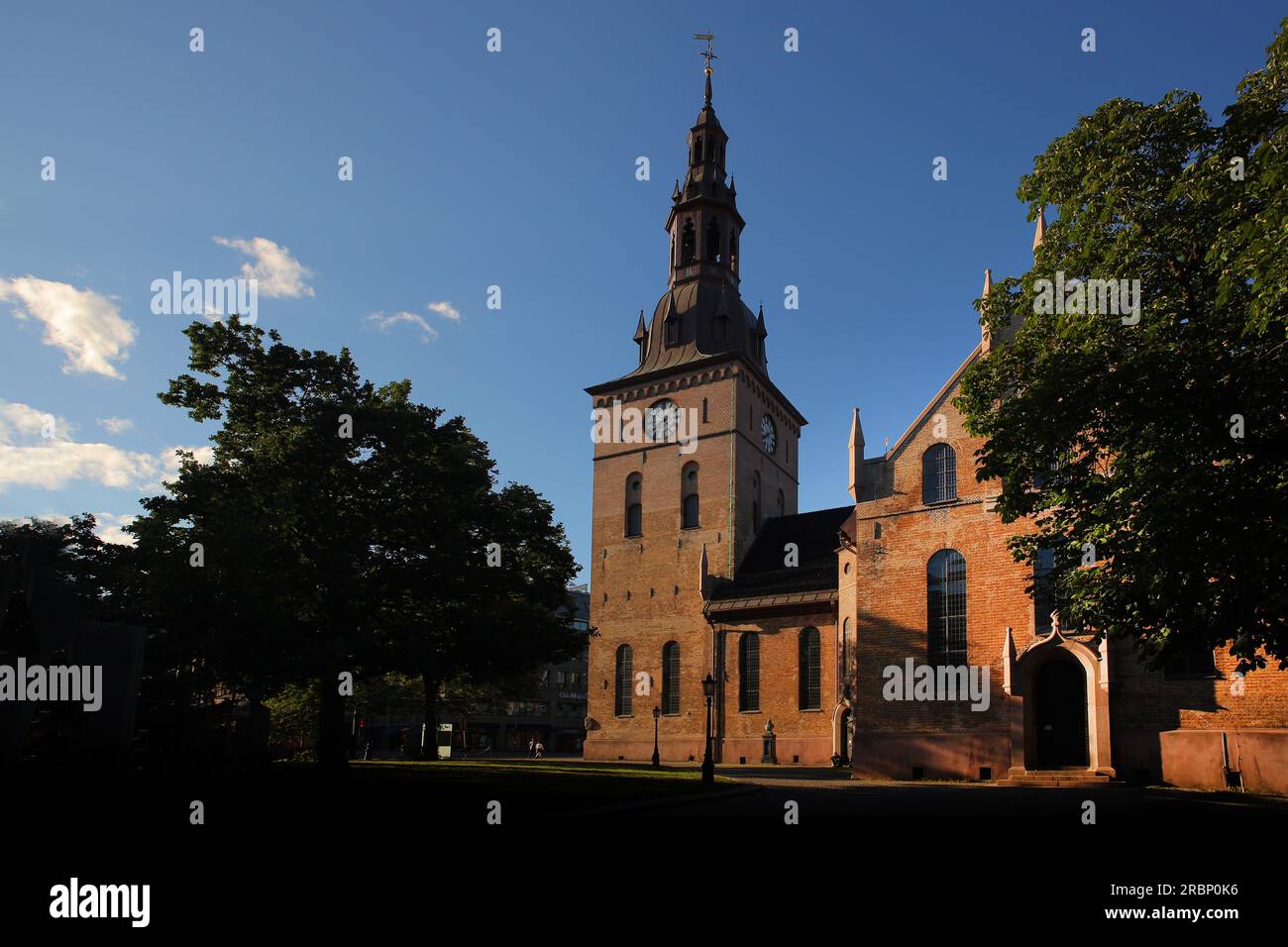 Cattedrale di Oslo, Oslo, Norvegia Foto Stock