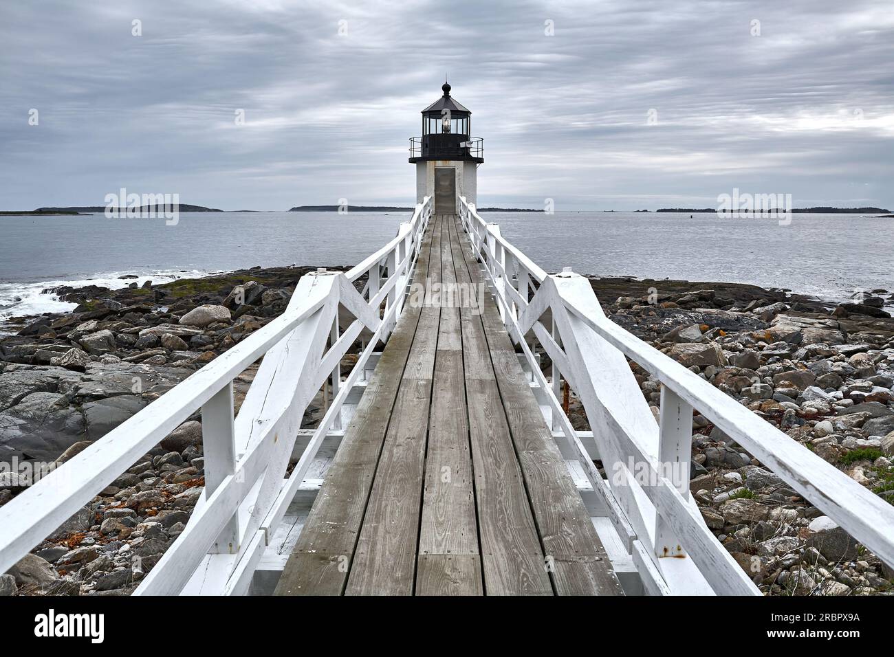 Marshall Point, Port Clyde, Maine Foto Stock