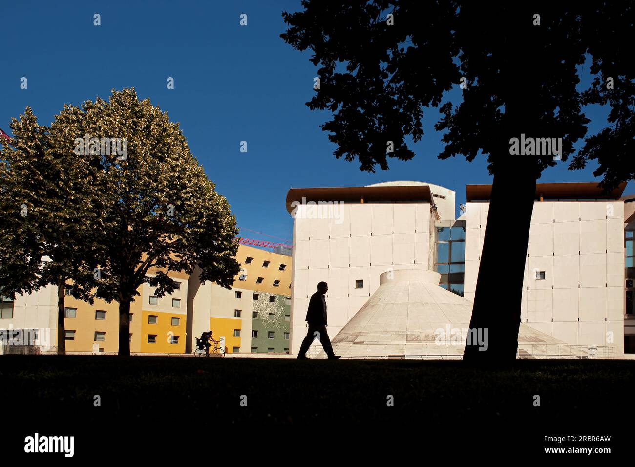 Parc de la Villette, Parigi, Francia Foto Stock