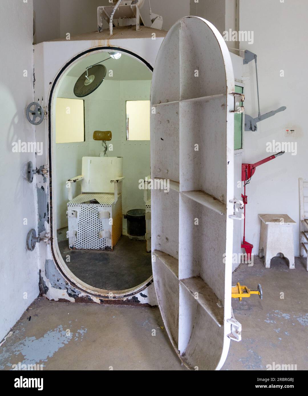Sedia elettrica, penitenziario di stato del Missouri Foto Stock