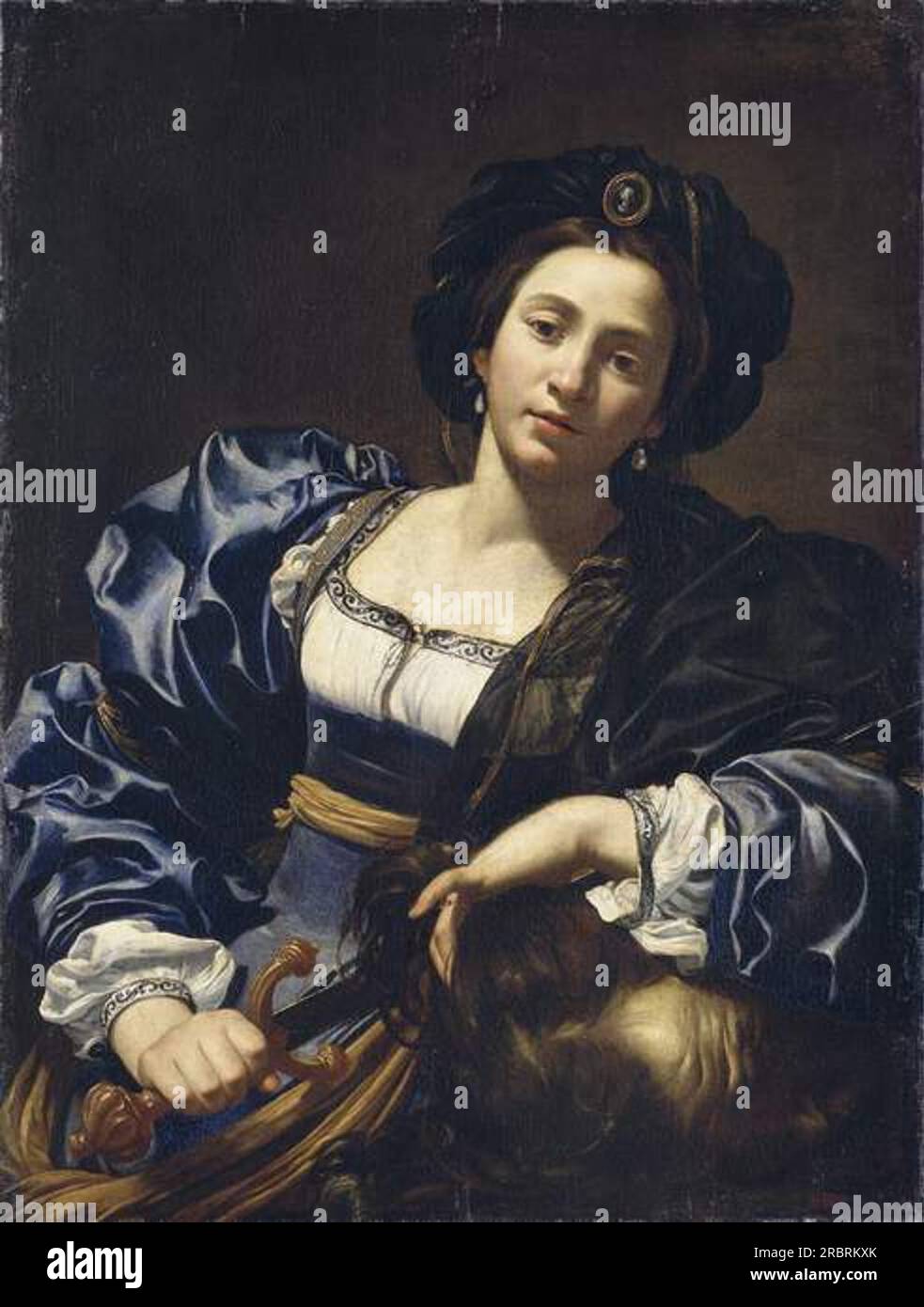 Judith con il capo di Holophernes 1625 di Simon Vouet Foto Stock