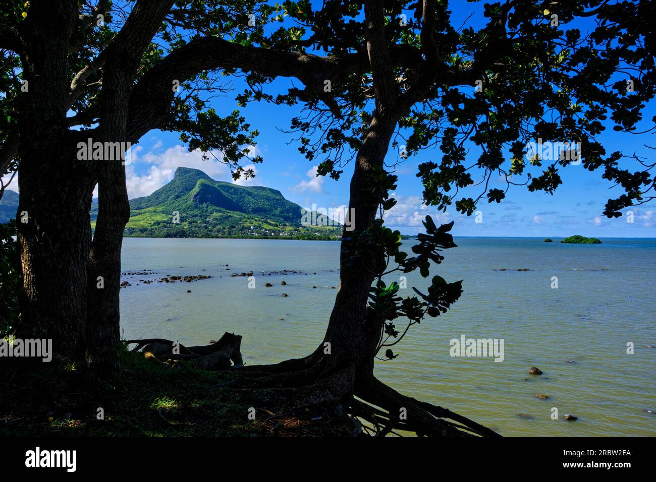 Mauritius, Grand Port District, Old Grand Port, Grand Port Bay Foto Stock