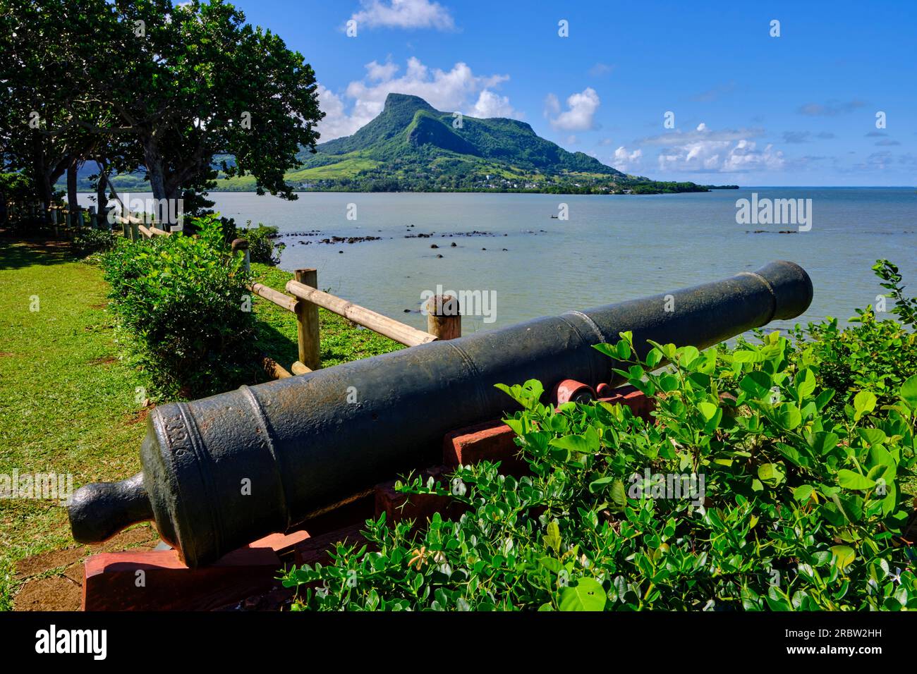 Mauritius, Grand Port District, Old Grand Port, Grand Port Bay Foto Stock