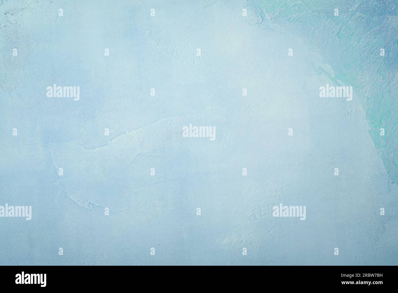 Sfondo in cemento blu o turchese. Vecchio sfondo verde in stile grunge. Consistenza naturale grezza . Superficie del vecchio tavolo per la posa piatta Foto Stock