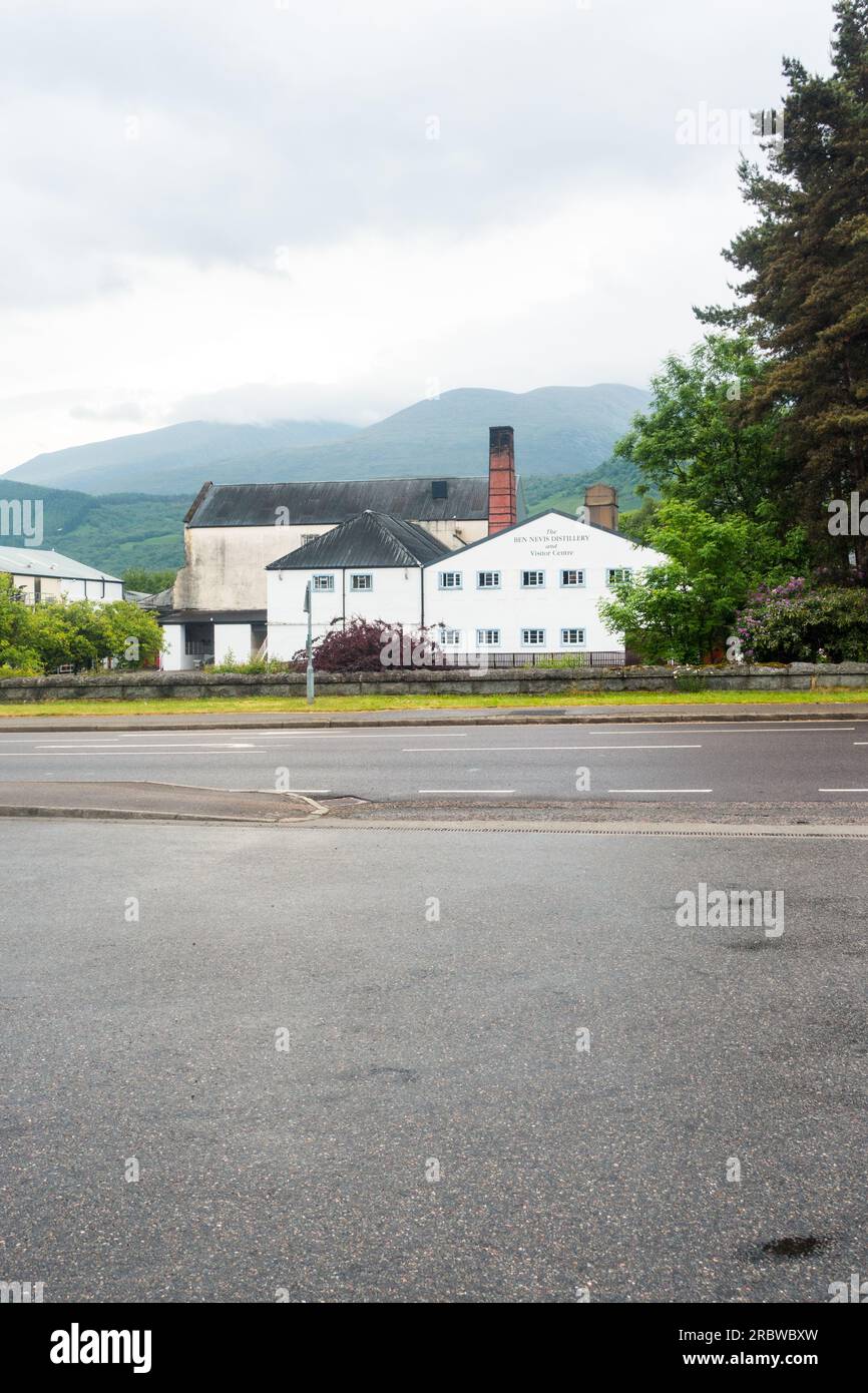 Ben Nevis Distillery and Visitors Centre, Fort William, Scozia, Regno Unito. Foto Stock