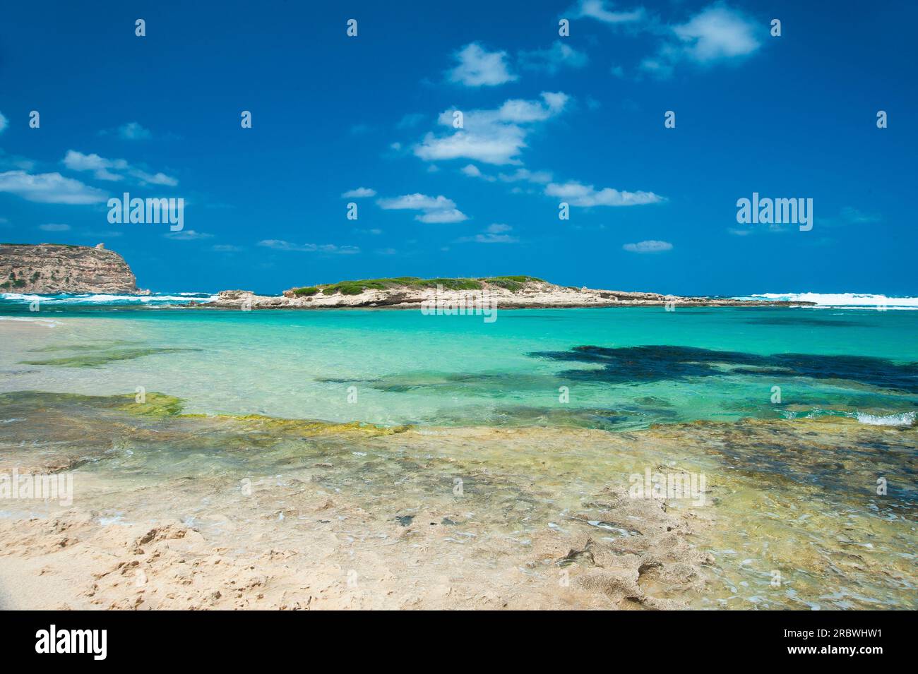 Sa Rocca Tunda e Capo Mannu, San vero Milis, Sardegna, Italia, Europa Foto Stock