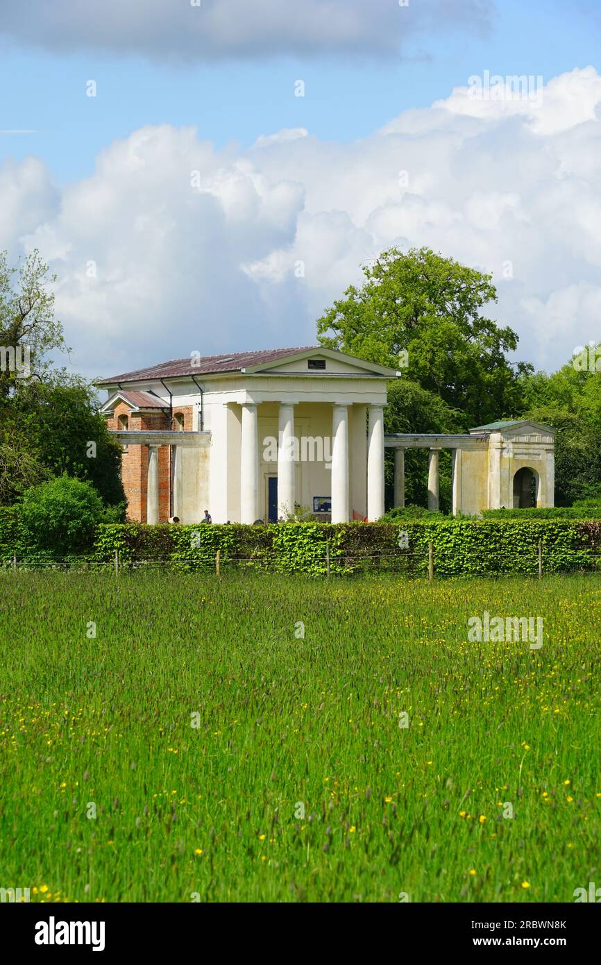 La nuova chiesa di San Lorenzo, ad Ayot St Lawrence Foto Stock