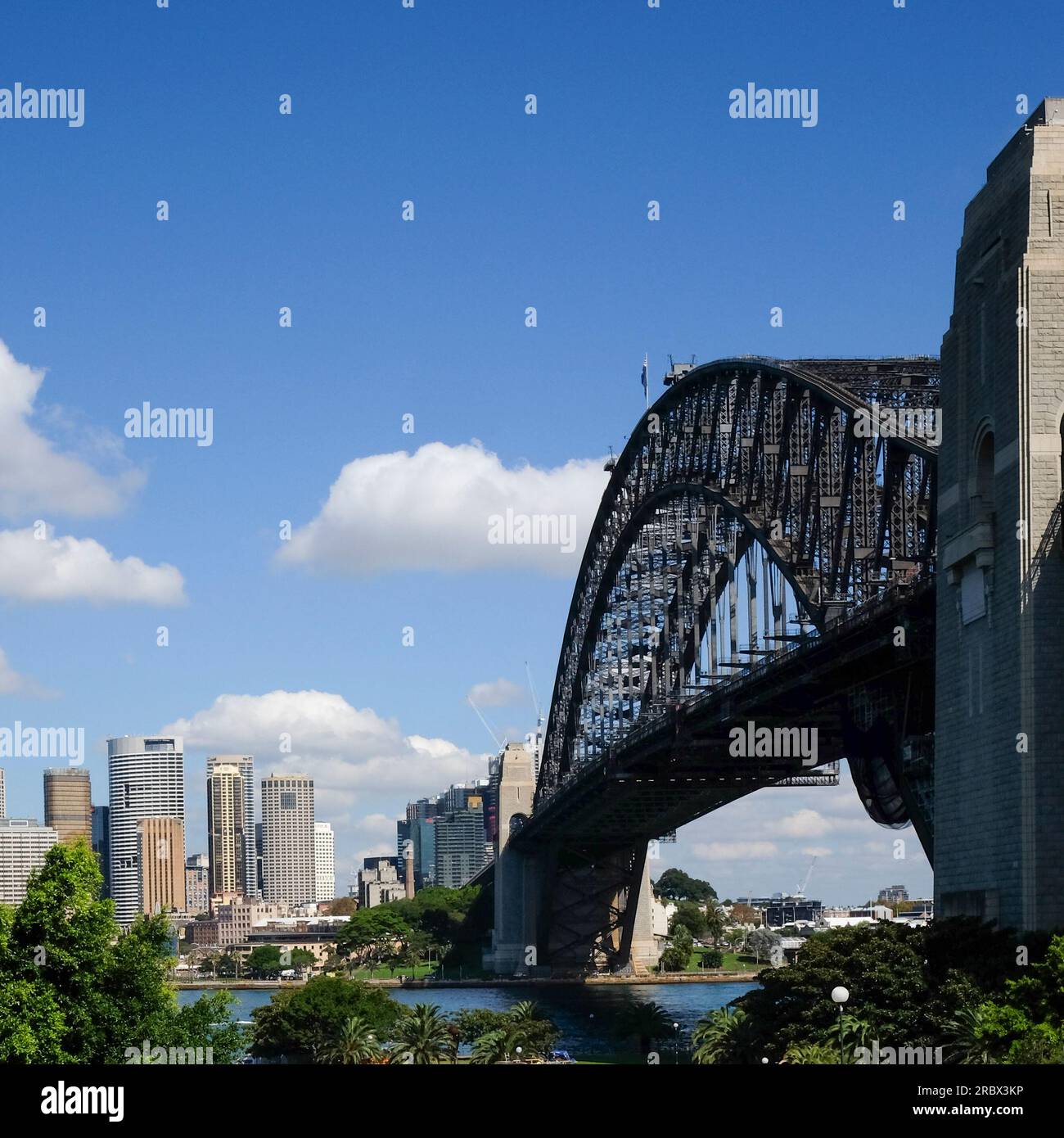 Il Ponte del Porto di Sydney Foto Stock