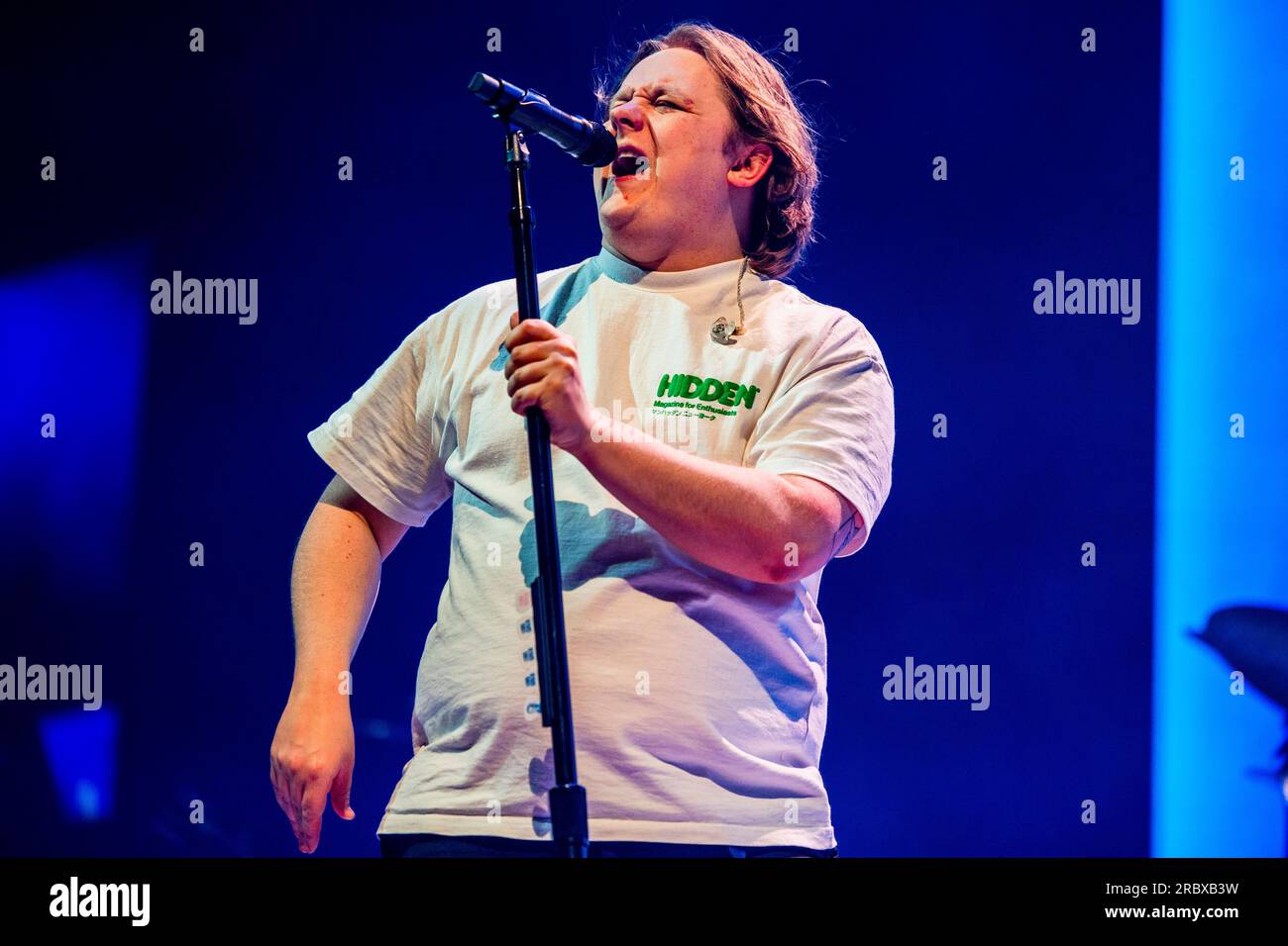 Italia 31 maggio 2023 Lewis Capaldi - Broken by Desire to Be Heavenly Sent 2023 Tour - Live al Mediolanum Forum di Milano © Andrea Ripamonti / Alamy Foto Stock