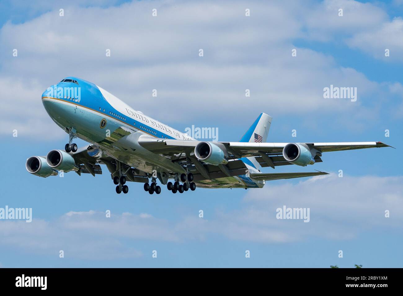 Air Force One Foto Stock