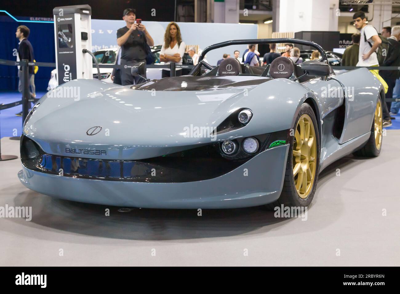 Barcellona, Spagna - 14 maggio 2023: Baltasar Revolt in mostra all'Automobile Barcelona 2023 a Barcellona, Spagna. Foto Stock
