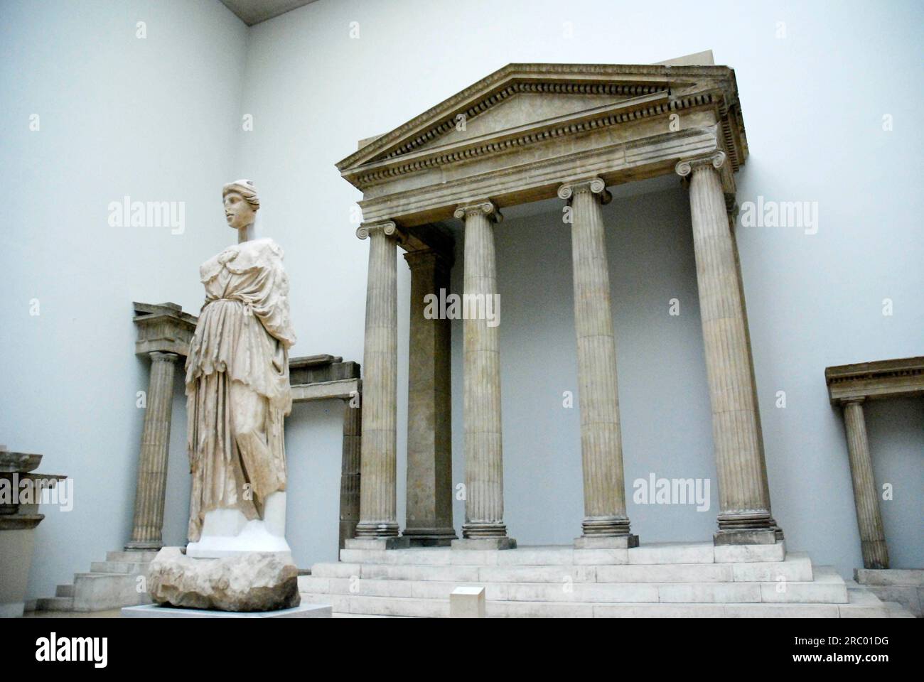 Pergamon Museum di Berlino, Germania. Foto Stock