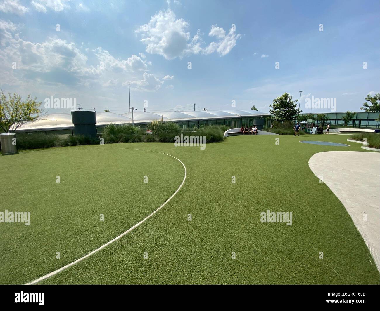 Il parco urbano sul tetto 'Skylawn' a Houston, Texas Foto Stock
