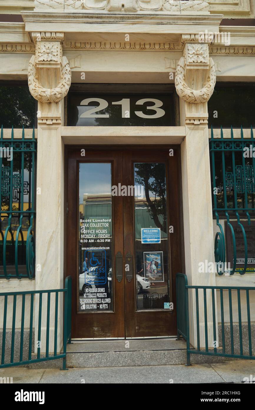 Scott Lunsford Tax Collector Foto Stock