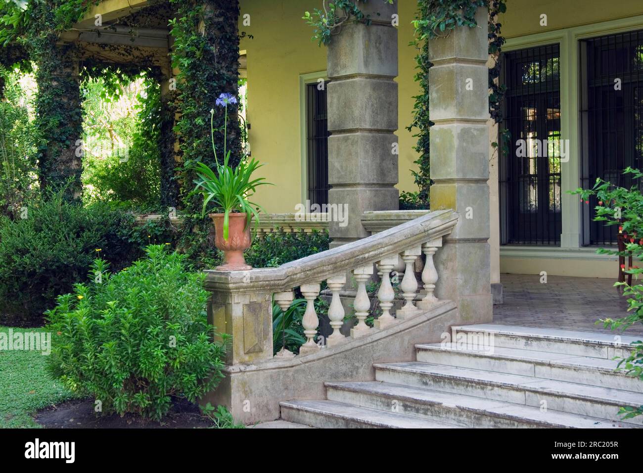 Estancia El Ombu, San Antonio de Areco, Provincia di Buenos Aires, Argentina Foto Stock