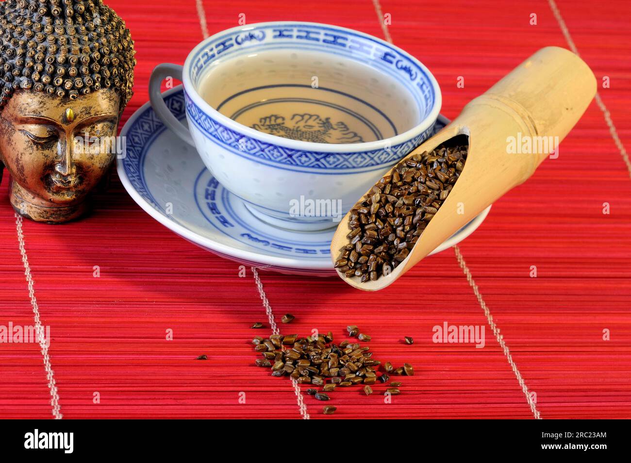 Cup Seeds Cassiae Tea (Cassiae Seeds), Jue Ming Zi Foto Stock