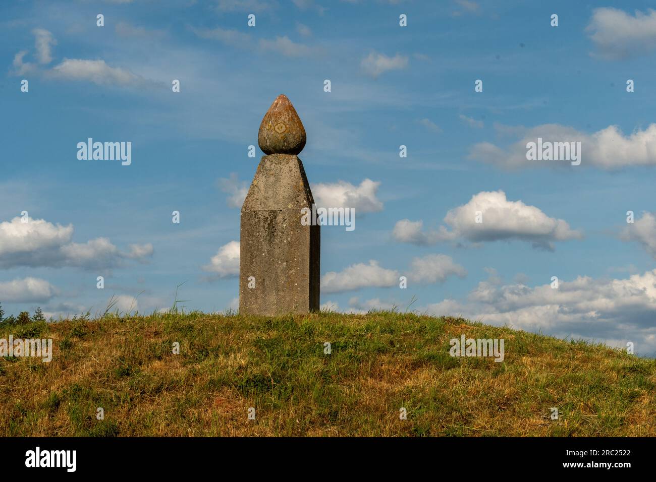 Antiche tombe romane vicino a Wadern in Germania Foto Stock