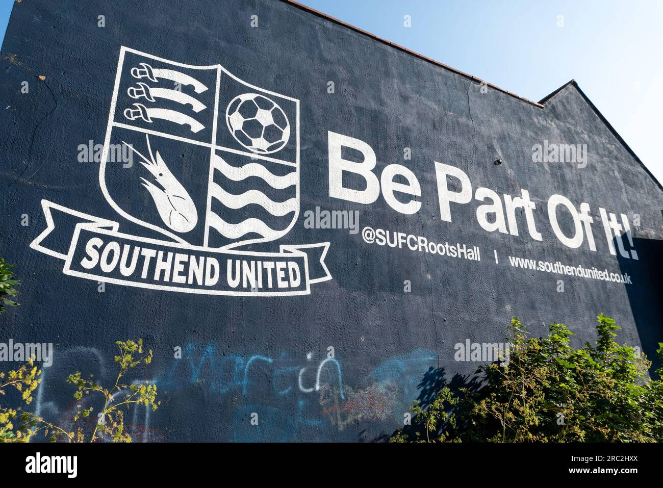 Southend on Sea, Essex, Regno Unito. 12 luglio 2023. Il Southend Utd FC squadra della National League è in scadenza oggi presso l'alta Corte di fronte a una petizione di liquidazione emessa dall'HMRC che è stata inizialmente aggiornata nel maggio di quest'anno. L'HMRC richiede circa £ 275.000. Altre bollette, più giocatori e salari del personale non sono state pagate, con i sostenitori che hanno istituito un fondo per le difficoltà per assistere i dipendenti. Sono in corso trattative per la vendita del club a un nuovo proprietario, ma non è stato raggiunto un accordo prima della data del tribunale. Risultato: Aggiornato per 42 giorni Foto Stock