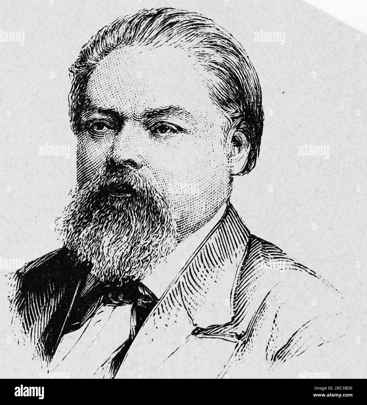 Braun, Karl, 20.3.1822 - 14.7,1893, politico tedesco (Partito Nazionale Liberale), ULTERIORI-DIRITTI-CLEARANCE-INFO-NOT-AVAILABLE Foto Stock