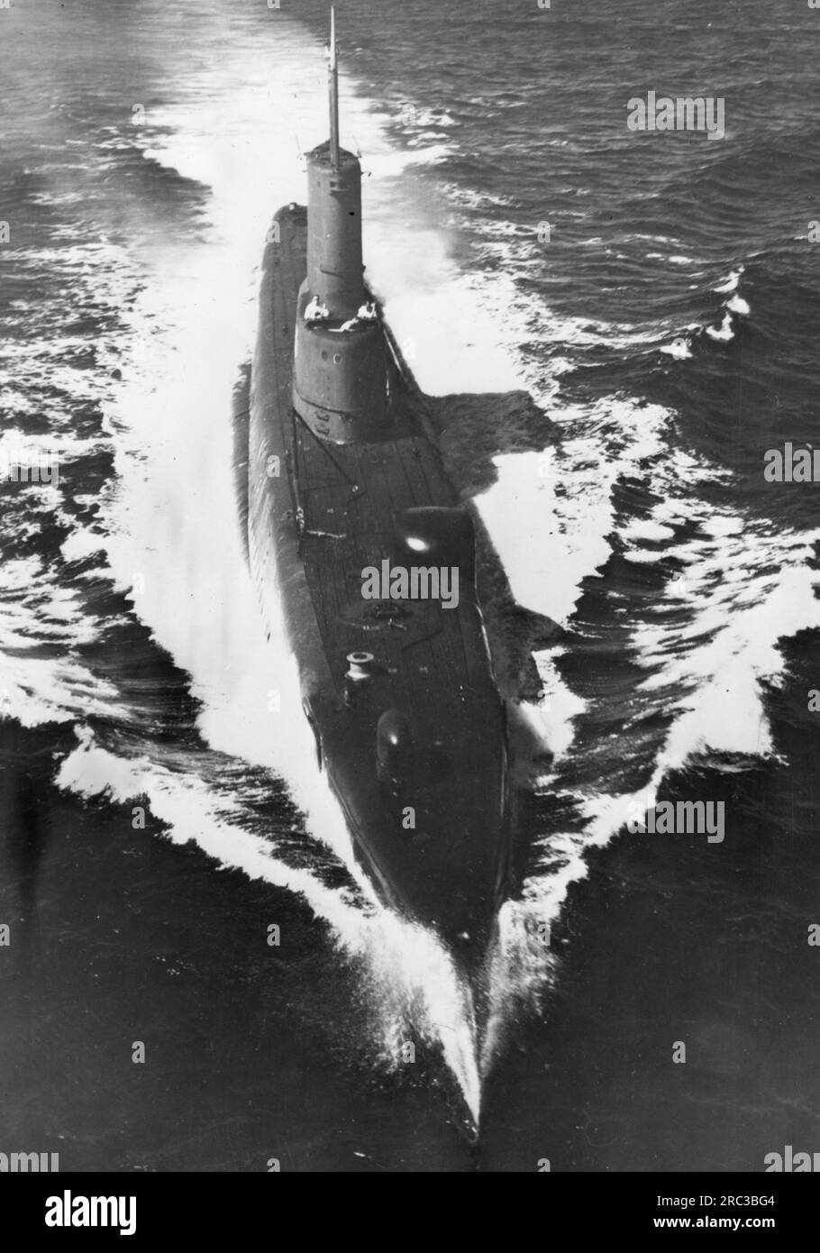Trasporto / trasporto, navigazione, sottomarini, USS Becuna (SS-319) della Marina americana, ULTERIORI-DIRITTI-CLEARANCE-INFO-NOT-AVAILABLE Foto Stock