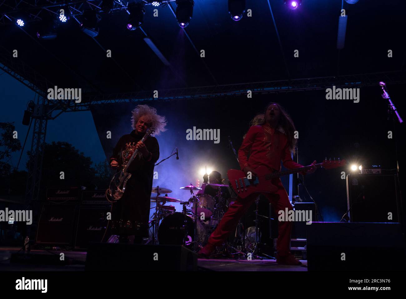 Melvins a Torino, spazio 211 - grande spettacolo. Credito: Andrea Pinna Foto Stock