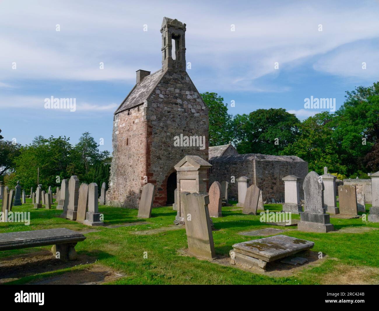 St Talogan Parish Church, Fordyce, Aberdeenshire Foto Stock